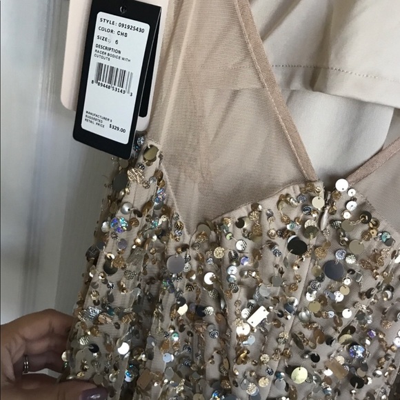 NEW with tags! Adrianna Papell Gown - Picture 3 of 11